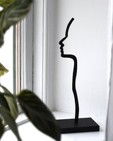 Siluett - Schwarze Skulptur