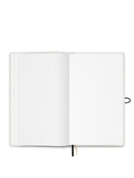 Notebook button - dotted grid / liniert / blanko - Almond